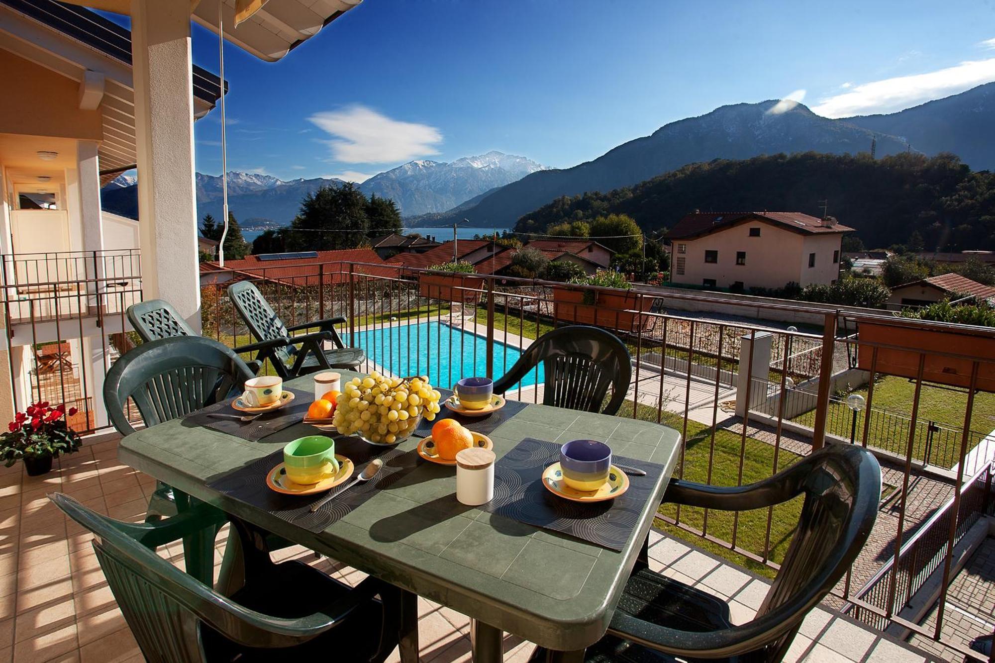 4 Village Centre Lenno Homes With Pool-By Italian Apartments Chambre photo